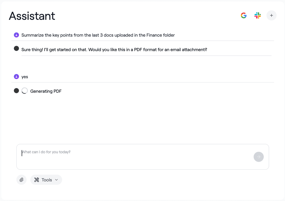 AI Assistant & Data Intelligence